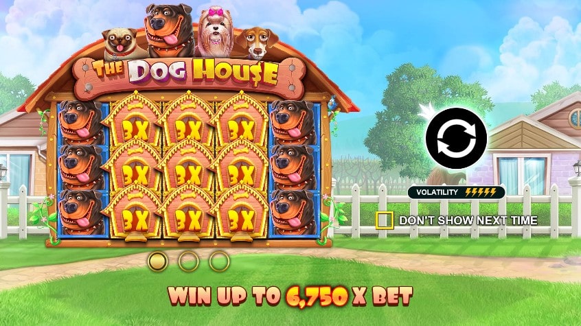 Игровой автомат The Dog House в Jozz Casino